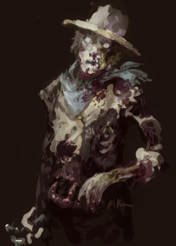 Zombie Cowboy by Martin Koza