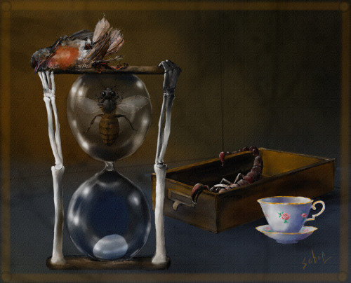Tea time by Linda Saboe