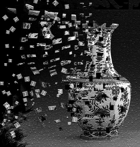 Shattered Bits by Linda Saboe