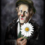 Clown Offering by Linda Saboe